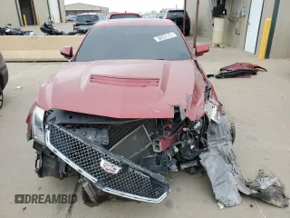 2016 Cadillac ATS-V with VIN 1G6AN5SY7G0121076, listed as a Copart auction lot 42949995 with Not Provided miles and Salvage Title. Bid and sale history available at carsss.com. Image 4.