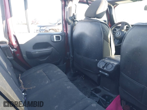 2021 Jeep Wrangler Unlimited Willys with VIN 1C4HJXDM7MW729606, listed as a IAAI auction lot 41294338 with Not Provided miles and . Bid and sale history available at DreamBid. Image 8.