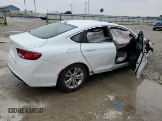 2016 Chrysler 200 Limited with VIN 1C3CCCAB5GN120478, listed as a Copart auction lot 45036665 with 0 mi miles and Non Repairable. Bid and sale history available at carsss.com. Image 3.