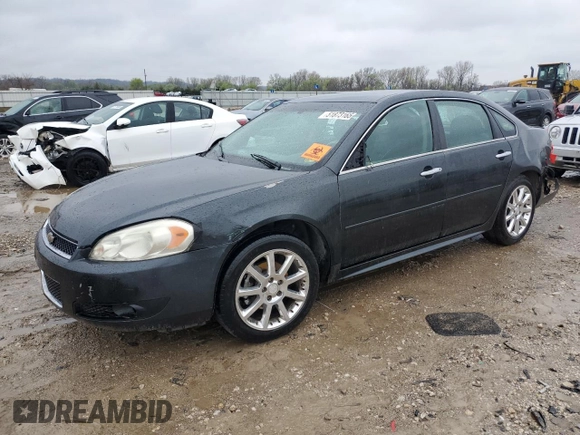 2014 Chevrolet Impala LTZ with VIN 2G1WC5E32E1110490, listed as a Copart auction lot 51873165 with 162,790 mi miles and Salvage Title. Bid and sale history available at DreamBid. Image 1.