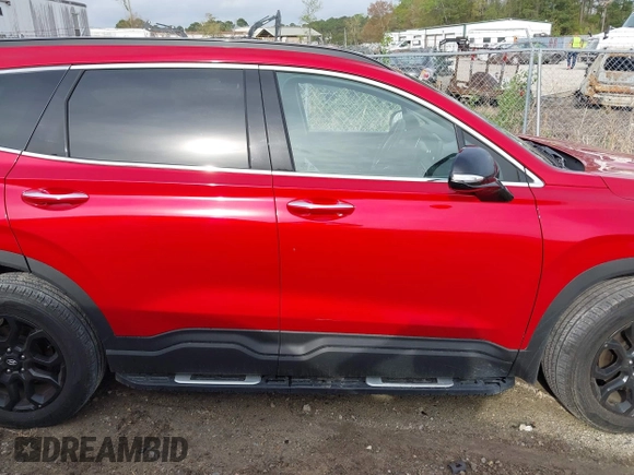 2022 Hyundai Santa Fe SEL with VIN 5NMS64AJ6NH393466, listed as a IAAI auction lot 41943864 with 12,676 mi miles and . Bid and sale history available at DreamBid. Image 13.