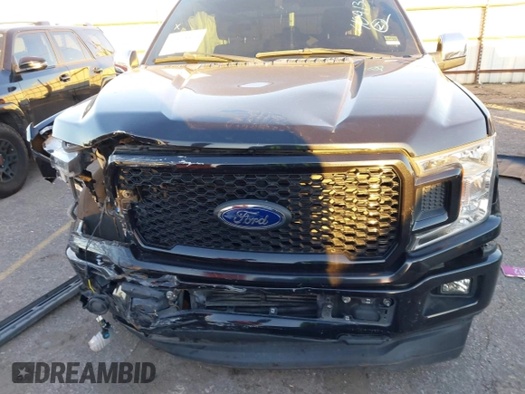 2019 Ford F-150 XL with VIN 1FTEW1CP7KKE76031, listed as a IAAI auction lot 40913377 with 56,578 mi miles and . Bid and sale history available at carsss.com. Image 12.