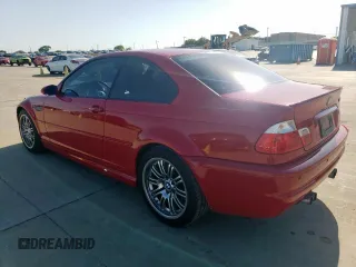 2002 BMW 3 Series M3 with VIN WBSBL93402JR14404, listed as a Copart auction lot 52740145 with 97,814 mi miles and Clean Title. Bid and sale history available at DreamBid. Image 2.