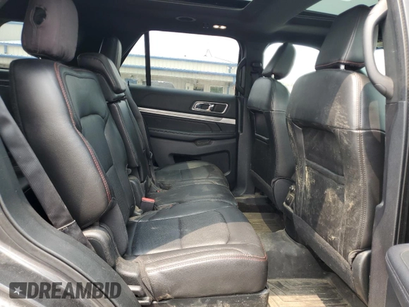 2018 Ford Explorer Sport z VIN 1FM5K8GT7JGB73212, wystawiony jako Copart lot #58817145 z przebiegiem 82 189 mil mil oraz Szkoda całkowita • Salvage title. Historia ofert i sprzedaży dostępna na DreamBid. Obrazek 11.