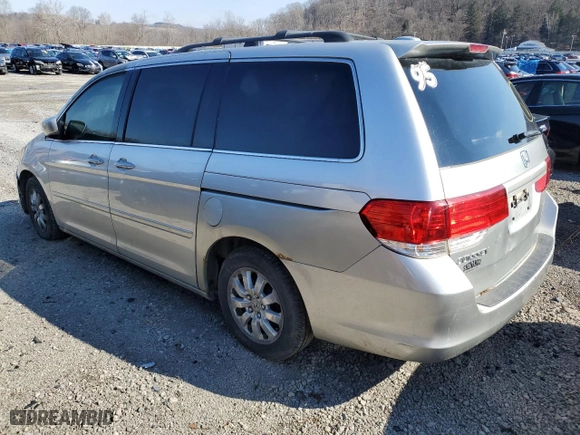 2009 Honda Odyssey EX-L with VIN 5FNRL38709B009684, listed as a Copart auction lot 47285275 with 0 mi miles and Salvage Title. Bid and sale history available at carsss.com. Image 2.