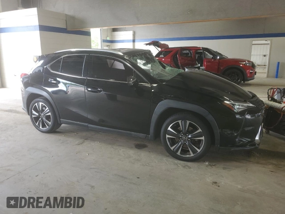 2022 Lexus UX 200 with VIN JTHX3JBH2N2050696, listed as a Copart auction lot 55606485 with 52,661 mi miles and Salvage title. Bid and sale history available at DreamBid. Image 4.