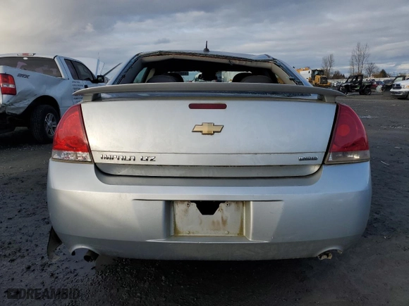 2016 Chevrolet Impala Limited LTZ with VIN 2G1WC5E30G1163157, listed as a Copart auction lot 43990285 with 119,759 mi miles and Salvage Title. Bid and sale history available at carsss.com. Image 6.