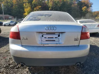 2002 Audi A4 3.0L with VIN WAULT68E22A111344, listed as a Copart auction lot 76716774 with 195,583 mi miles and Salvage Title. Bid and sale history available at carsss.com. Image 6.