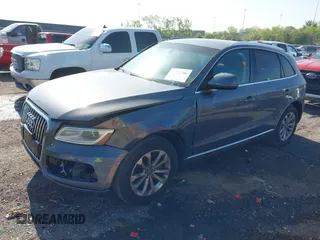 2013 Audi Q5 Premium Plus with VIN WA1LFAFP8DA092412, listed as a IAAI auction lot 41972306 with 134,602 mi miles and . Bid and sale history available at DreamBid. Image 2.