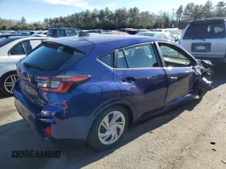 2024 Subaru Impreza with VIN JF1GUABC8R8271571, listed as a Copart auction lot 87575385 with 3,872 mi miles and Salvage Title. Bid and sale history available at carsss.com. Image 3.