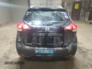 2019 Nissan Kicks S with VIN 3N1CP5CU0KL547685, listed as a Copart auction lot 44407245 with 100,673 mi miles and Salvage Title. Bid and sale history available at carsss.com. Image 6.