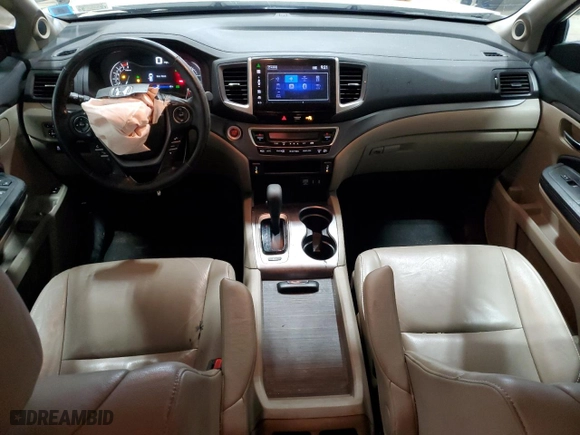 2016 Honda Pilot EX-L with VIN 5FNYF6H55GB014010, listed as a Copart auction lot 86283574 with 82,853 mi miles and Salvage Title. Bid and sale history available at carsss.com. Image 8.