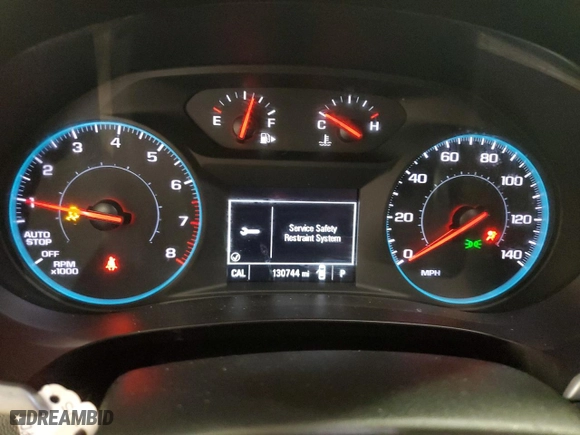 2020 Chevrolet Malibu RS with VIN 1G1ZG5ST7LF079751, listed as a Copart auction lot 49106555 with 130,744 mi miles and Salvage Title. Bid and sale history available at carsss.com. Image 9.