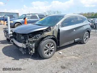 2016 Nissan Murano Platinum with VIN 5N1AZ2MG9GN118893, listed as a IAAI auction lot 41995951 with 163,885 mi miles. Bid and sale history available at carsss.com. Image 17.