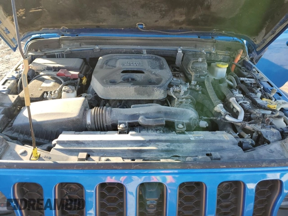 2022 Jeep Wrangler Unlimited Rubicon with VIN 1C4JJXR68NW190233, listed as a Copart auction lot 43017565 with 58,032 mi miles and Salvage title. Bid and sale history available at DreamBid. Image 13.
