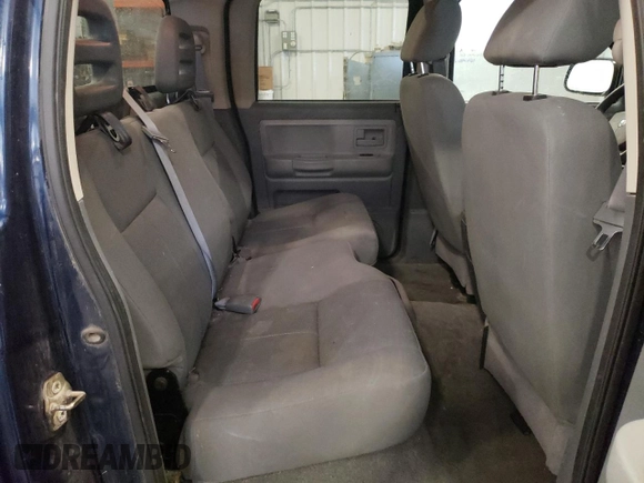 2006 Dodge Dakota SLT with VIN 1D7HW48KX6S664923, listed as a Copart auction lot 48756195 with 155,012 mi miles and Salvage Title. Bid and sale history available at carsss.com. Image 10.