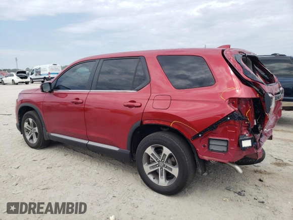 2023 Honda Pilot EX-L with VIN 5FNYG1H59PB020537, listed as a Copart auction lot 55279445 with 13,253 mi miles and Salvage title. Bid and sale history available at DreamBid. Image 2.