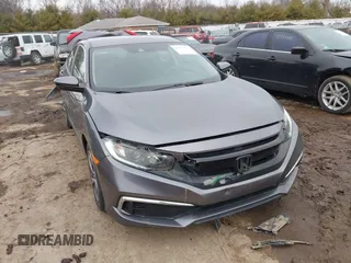 2021 Honda Civic Sedan LX with VIN 2HGFC2F6XMH500937, listed as a IAAI auction lot 41742963 with 39,660 mi miles. Bid and sale history available at carsss.com. Image 1.