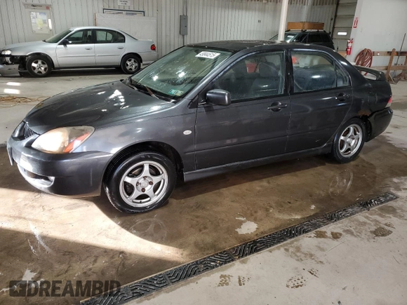 2004 Mitsubishi Lancer OZ-Rally with VIN JA3AJ86E14U048526, listed as a Copart auction lot 49844515 with 230,574 mi miles and Salvage Title. Bid and sale history available at carsss.com. Image 1.