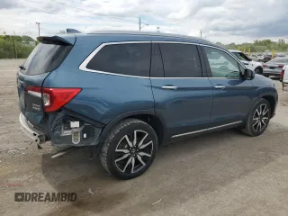 2020 Honda Pilot Touring 7-Passenger with VIN 5FNYF6H64LB022022, listed as a Copart auction lot 56210385 with Not provided miles and Salvage title. Bid and sale history available at DreamBid. Image 3.