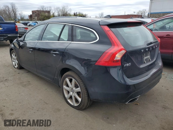 2016 Volvo V60 T5 Drive-E Premier with VIN YV140MEK0G1309419, listed as a Copart auction lot 50681074 with 0 mi miles. Bid and sale history available at carsss.com. Image 2.