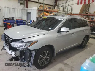 2020 Infiniti QX60 Pure с VIN 5N1DL0MN0LC522818, выставлен на аукционе Copart как лот 45584865 с пробегом 100 084 миль миль и Списание • Salvage title. История ставок и продаж доступна на DreamBid. Изображение 1.