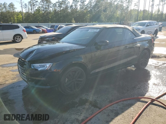 2019 Audi A3 Cabriolet Premium z VIN WAU6ULFF9K1015151, wystawiony jako Copart lot #53030735 z przebiegiem 21 016 mil mil oraz Szkody całkowita. Historia ofert i sprzedaży dostępna na DreamBid. Obrazek 1.
