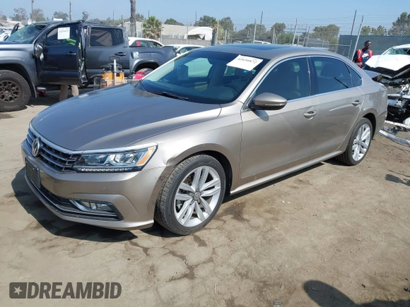 2017 Volkswagen Passat SE with VIN 1VWGT7A36HC084422, listed as a IAAI auction lot 42650872 with 135,203 mi miles and . Bid and sale history available at DreamBid. Image 2.