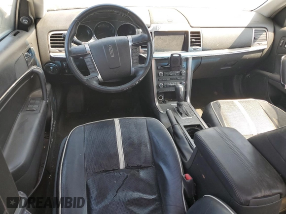 2010 Lincoln MKZ with VIN 3LNHL2JC6AR603983, listed as a Copart auction lot 53547415 with 183,540 mi miles and Salvage title. Bid and sale history available at DreamBid. Image 8.