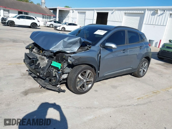 2019 Hyundai Kona Limited with VIN KM8K33A58KU340225, listed as a IAAI auction lot 41790438 with 53,965 mi miles. Bid and sale history available at carsss.com. Image 18.