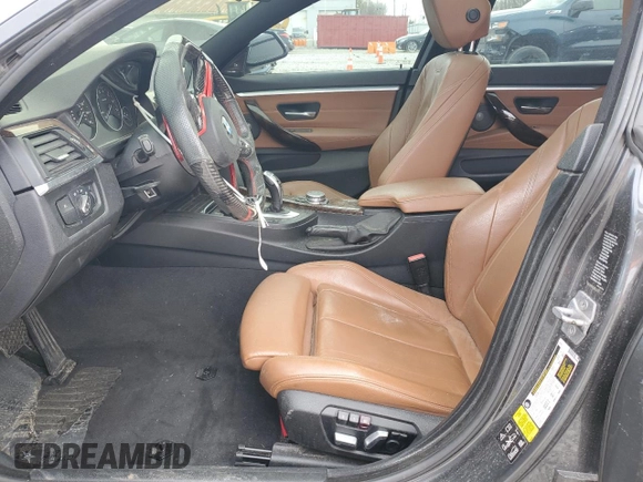 2017 BMW 4 Series 440i xDrive with VIN WBA4E5C51HG189202, listed as a Copart auction lot 50088075 with 0 mi miles and Clean Title. Bid and sale history available at carsss.com. Image 7.
