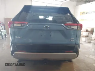 2022 Toyota RAV4 Hybrid SE with VIN 4T3T6RFV3NU089343, listed as a IAAI auction lot 41223554 with 50,589 mi miles and . Bid and sale history available at DreamBid. Image 16.