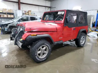 1994 Jeep Wrangler S with VIN 1J4FY19P6RP466183, listed as a Copart auction lot 45105845 with 174,826 mi miles and Salvage title. Bid and sale history available at DreamBid. Image 1.