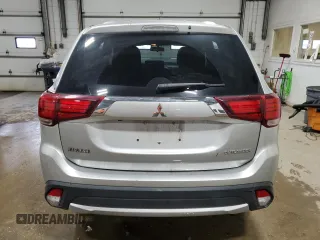 2018 Mitsubishi Outlander ES with VIN JA4AZ3A34JJ006152, listed as a Copart auction lot 58596085 with 126,117 mi miles and Salvage title. Bid and sale history available at DreamBid. Image 6.