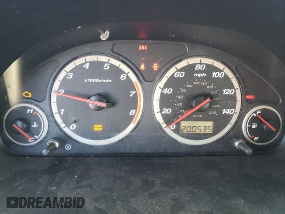 2002 Honda CR-V LX with VIN SHSRD77462U011403, listed as a Copart auction lot 88243855 with 200,535 mi miles and Non Repairable. Bid and sale history available at carsss.com. Image 9.
