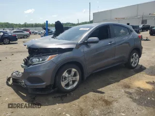 2022 Honda HR-V LX with VIN 3CZRU6H38NM754386, listed as a Copart auction lot 61809885 with 37,038 mi miles and Salvage title. Bid and sale history available at DreamBid. Image 1.