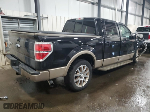 2013 Ford F-150 XL with VIN 1FTFW1ET5DKE93220, listed as a Copart auction lot 47143335 with 138,712 mi miles and Salvage Title. Bid and sale history available at carsss.com. Image 3.
