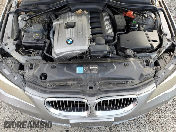 2007 BMW 5 Series 525i with VIN WBANE53527CW66780, listed as a Copart auction lot 88875305 with Not Provided miles and Salvage Title. Bid and sale history available at carsss.com. Image 11.