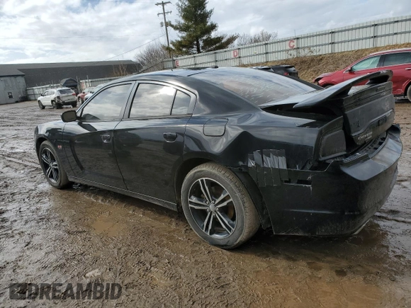 2013 Dodge Charger RT Plus with VIN 2C3CDXDT6DH608285, listed as a Copart auction lot 47427305 with 180,824 mi miles and Clean Title. Bid and sale history available at carsss.com. Image 2.