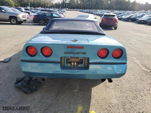 1987 Chevrolet Corvette with VIN 1G1YY3184H5130470, listed as a Copart auction lot 48890195 with 82,871 mi miles and Clean Title. Bid and sale history available at carsss.com. Image 6.