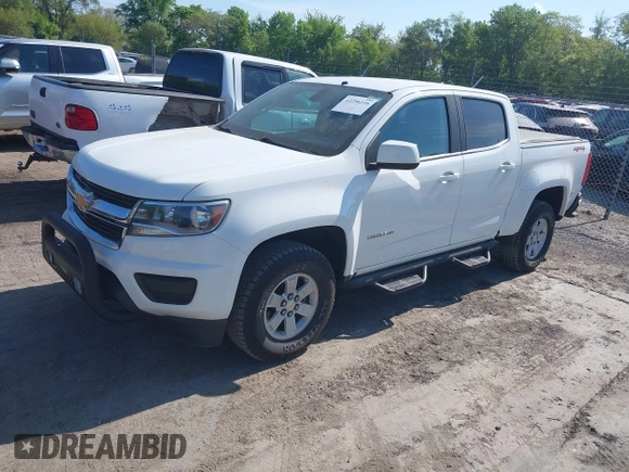 2020 Chevrolet Colorado 4WD Work Truck z VIN 1GCGTBEN4L1227194, wystawiony jako IAAI lot #42256116 z przebiegiem 76 635 mil mil oraz . Historia ofert i sprzedaży dostępna na DreamBid. Obrazek 2.