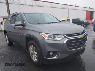 2019 Chevrolet Traverse LT Cloth with VIN 1GNEVGKW5KJ294534, listed as a IAAI auction lot 41241856 with 61,116 mi miles. Bid and sale history available at carsss.com. Image 1.