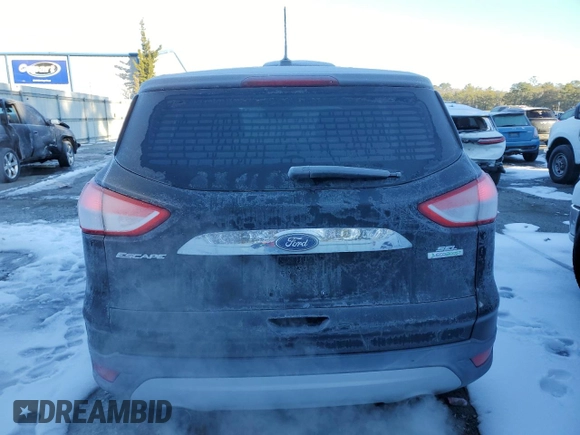 2013 Ford Escape SEL with VIN 1FMCU0H99DUC56734, listed as a Copart auction lot 89283365 with 132,212 mi miles and Salvage Title. Bid and sale history available at carsss.com. Image 6.