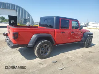 2020 Jeep Gladiator Sport S with VIN 1C6HJTAG2LL135519, listed as a Copart auction lot 60145775 with 35,122 mi miles and Salvage title. Bid and sale history available at DreamBid. Image 3.
