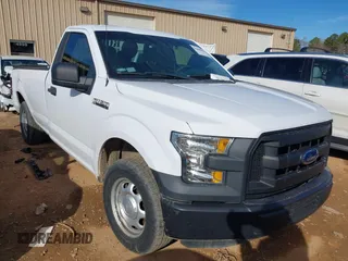 2016 Ford F-150 XL with VIN 1FTMF1C85GKE69350, listed as a IAAI auction lot 41690906 with 162,338 mi miles. Bid and sale history available at carsss.com. Image 1.
