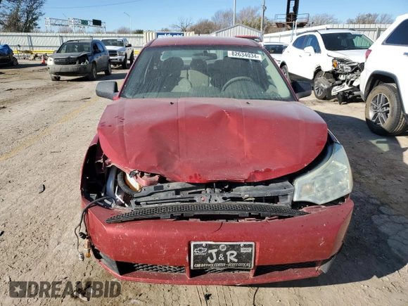 2010 Ford Focus SE with VIN 1FAHP3FN4AW212813, listed as a Copart auction lot 47307065 with 191,897 mi miles and Salvage Title. Bid and sale history available at carsss.com. Image 5.