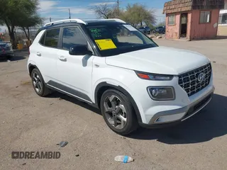 2022 Hyundai Venue SEL with VIN KMHRC8A35NU180027, listed as a IAAI auction lot 41921088 with 69,220 mi miles and . Bid and sale history available at DreamBid. Image 1.