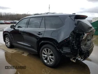 2024 Toyota Highlander XLE z VIN 5TDAAAB5XRS040998, wystawiony jako Copart lot #49960055 z przebiegiem 12 978 mil mil oraz Szkoda całkowita • Salvage title. Historia ofert i sprzedaży dostępna na DreamBid. Obrazek 2.