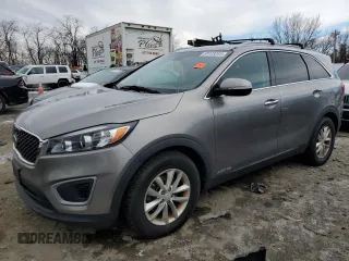 2016 Kia Sorento LX with VIN 5XYPGDA55GG137497, listed as a Copart auction lot 89123245 with 0 mi miles and Non Repairable. Bid and sale history available at carsss.com. Image 1.