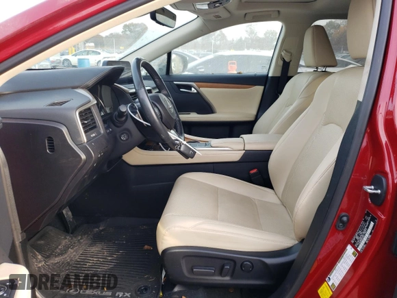 2022 Lexus RX with VIN 2T2HZMDA3NC314169, listed as a Copart auction lot 78298084 with 28,833 mi miles and Salvage Title. Bid and sale history available at carsss.com. Image 7.